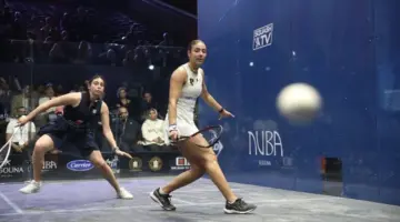 هانيا الحمامي تصعد إلى نصف نهائي بطولة الجونة الدولية للاسكواش 2026